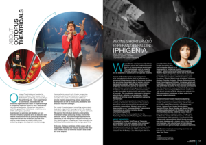 Brochure Design by DesignFive for Octopus Theatricals | Design: #17224491