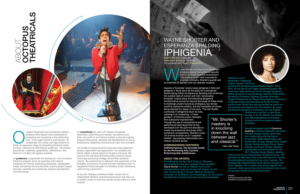 Brochure Design by DesignFive for Octopus Theatricals | Design: #17231720