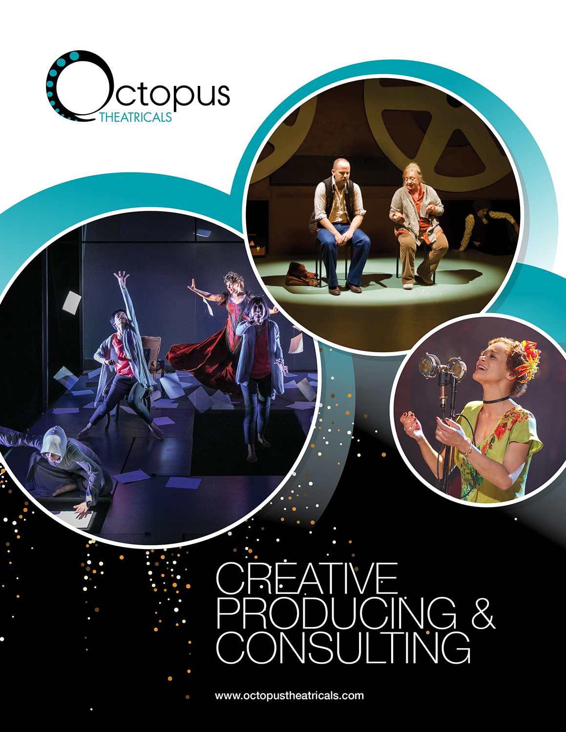 Brochure Design by DesignFive for Octopus Theatricals | Design: #17231732