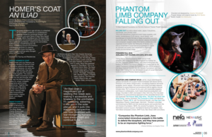 Brochure Design by DesignFive for Octopus Theatricals | Design: #17238535