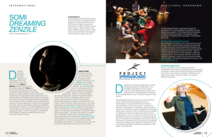 Brochure Design by DesignFive for Octopus Theatricals | Design: #17261755