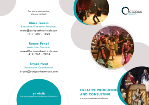 Brochure Design by adragst for Octopus Theatricals | Design: #17239781
