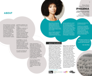 Brochure Design by adragst for Octopus Theatricals | Design: #17240169