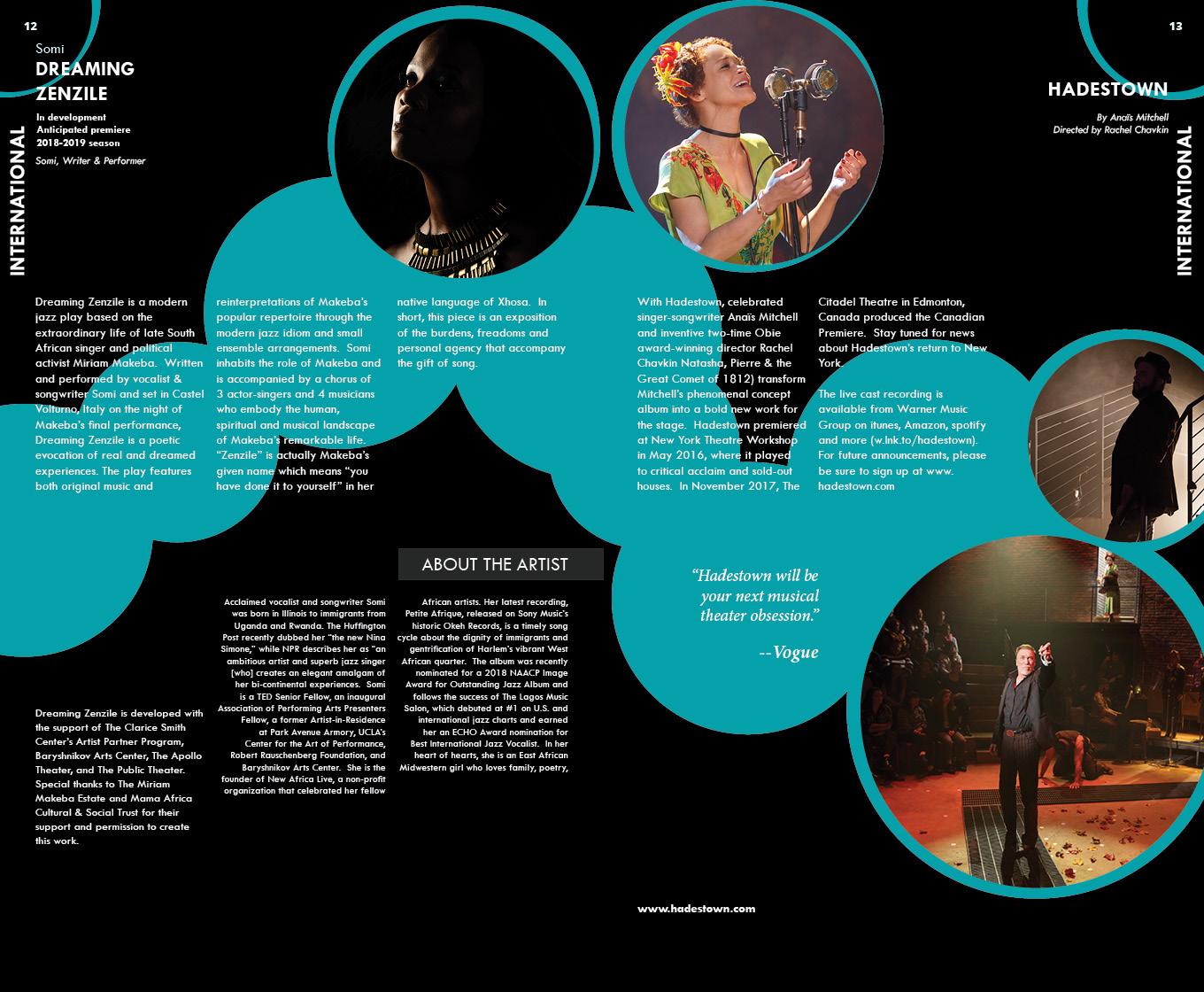 Brochure Design by adragst for Octopus Theatricals | Design #17250263