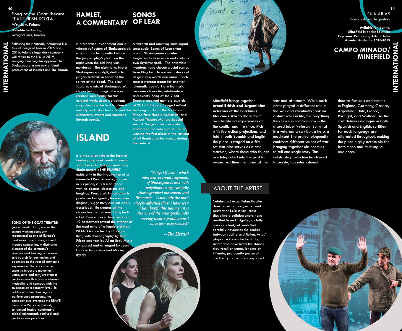 Design de Brochure par adragst pour Octopus Theatricals | Design #17250264