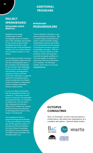 Brochure Design by adragst for Octopus Theatricals | Design: #17250265
