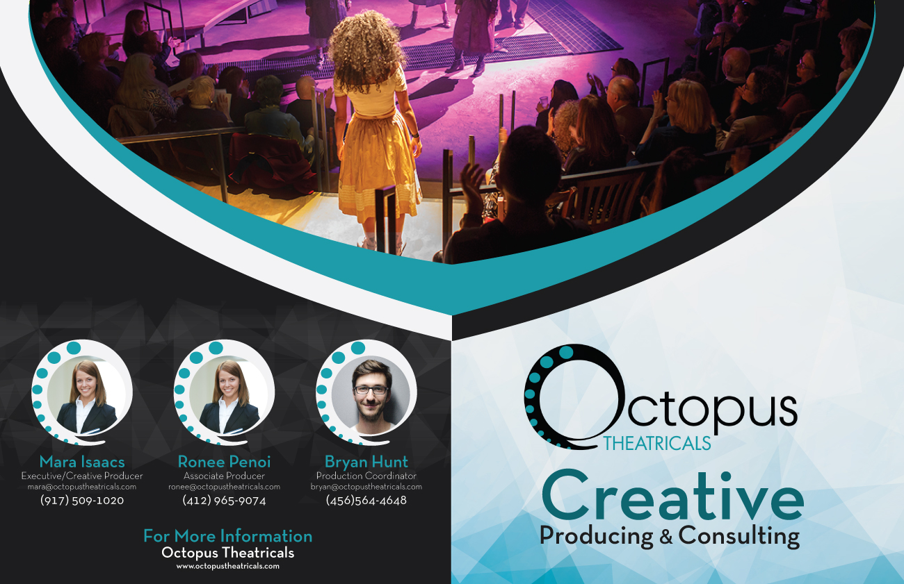 Brochure Design by Dexter Solutions for Octopus Theatricals | Design #17245339