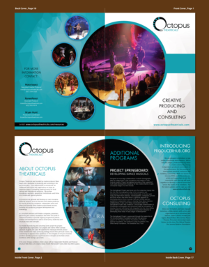 Brochure Design by meet007 for Octopus Theatricals | Design: #17244362