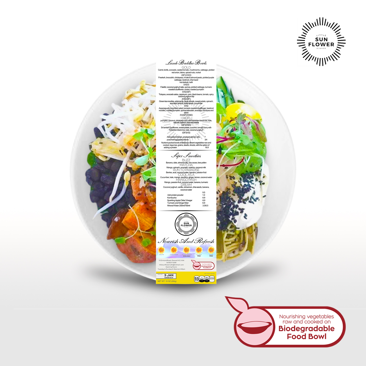 Packaging Design by Nuw Design for Little Sunflower | Design #17246240