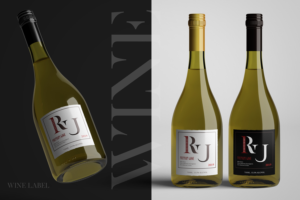 Bold Modern Creative Wine Label Needed for a Chardonnay | Etikett-Design von SAI DESIGNS