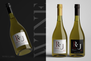 Bold Modern Creative Wine Label Needed for a Chardonnay | Label Design by SAI DESIGNS