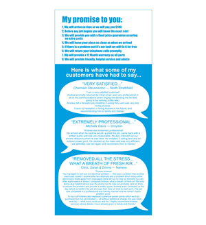 Design de Flyer par Atvento Graphics pour Need An Electrician Pty Ltd | Design : #629594