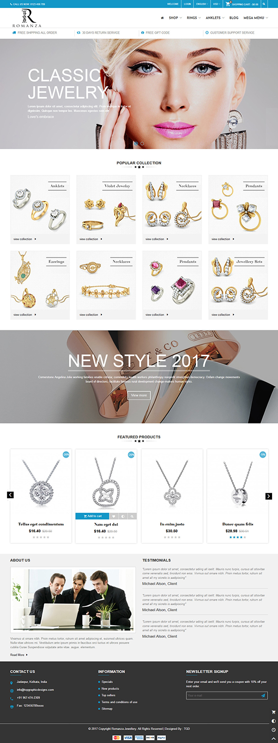 Web Design by RWDStudio for this project | Design #17171748