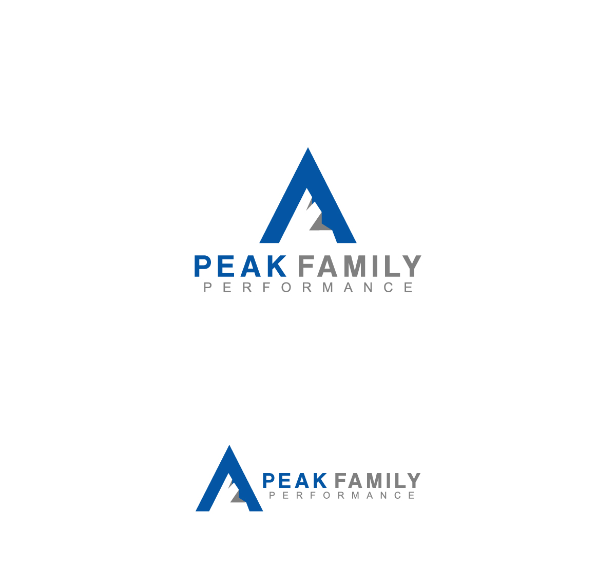 Logo Design by arcoalex for Peak family performance | Design #17172504