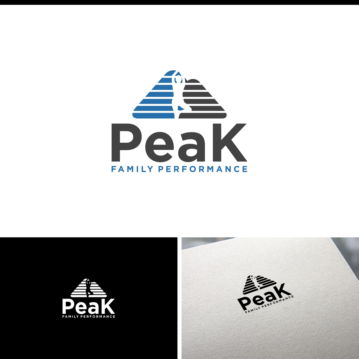 Logo Design by e-graphics for Peak family performance | Design #17168714