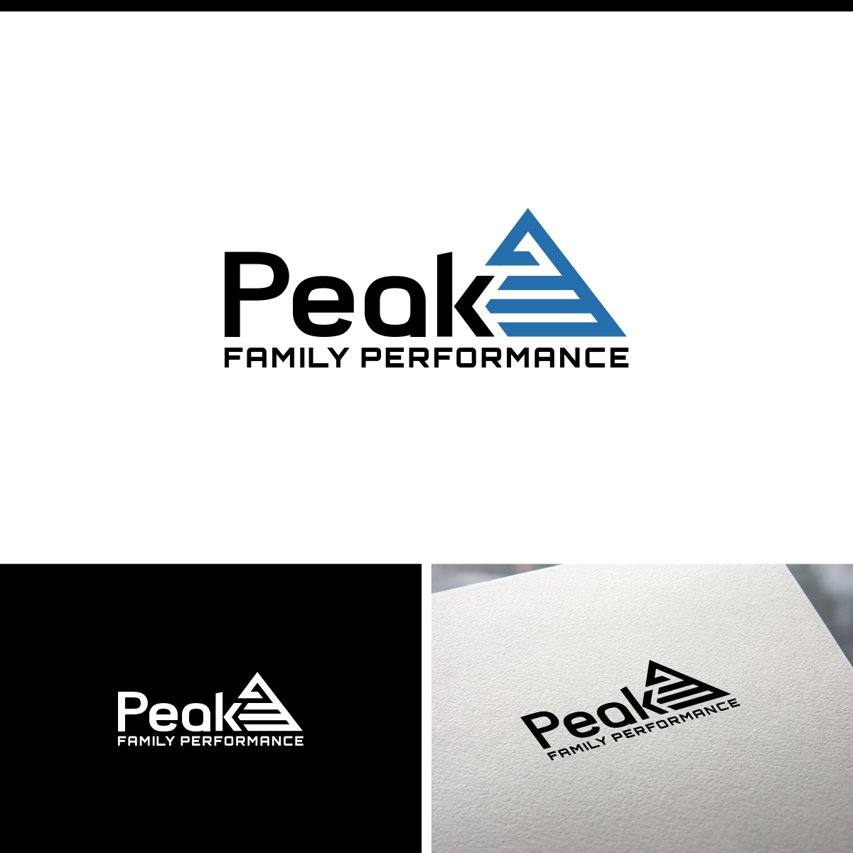 Logo Design by e-graphics for Peak family performance | Design #17168716