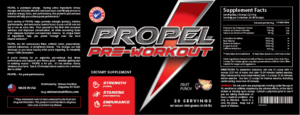 Label for Sports Nutrition Supplement | Label Design by eleven