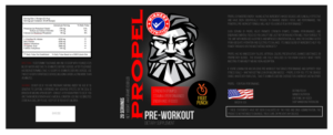 Label for Sports Nutrition Supplement | Label Design by wiesnu.adji