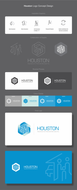 Logo Design by uk for Houston Insurance & Financial Services Inc. | Design: #17171604