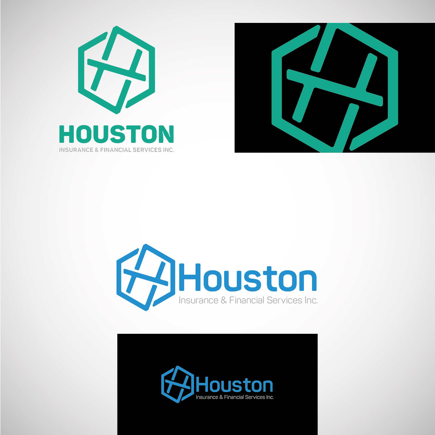 Logo Design by mush for Houston Insurance & Financial Services Inc. | Design #17173517