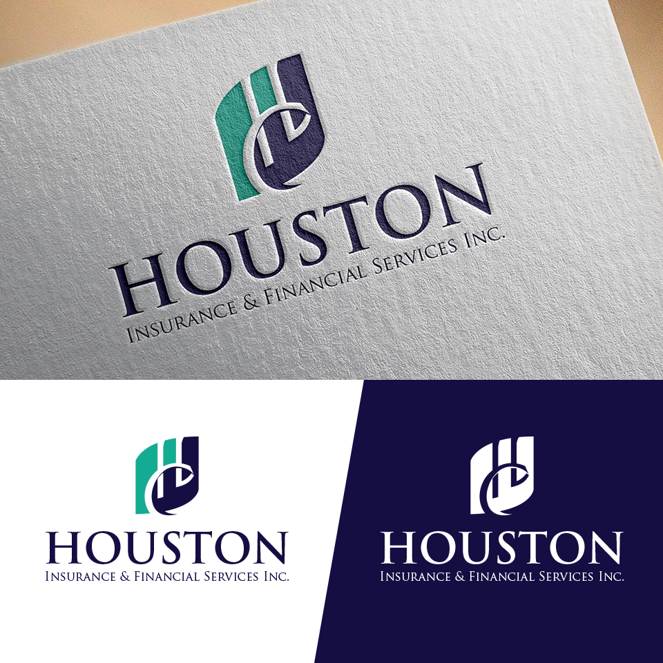 Logo Design by cracuz09 for Houston Insurance & Financial Services Inc. | Design #17167828