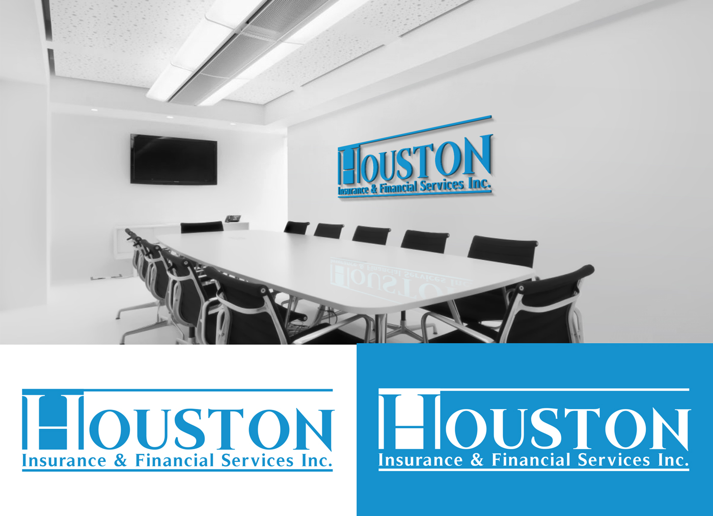Diseño de Logo por Impressive Solutions para Houston Insurance & Financial Services Inc. | Diseño #17169762