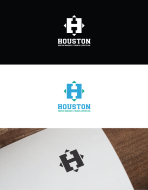 Logo Design by anonrotide for Houston Insurance & Financial Services Inc. | Design: #17176367