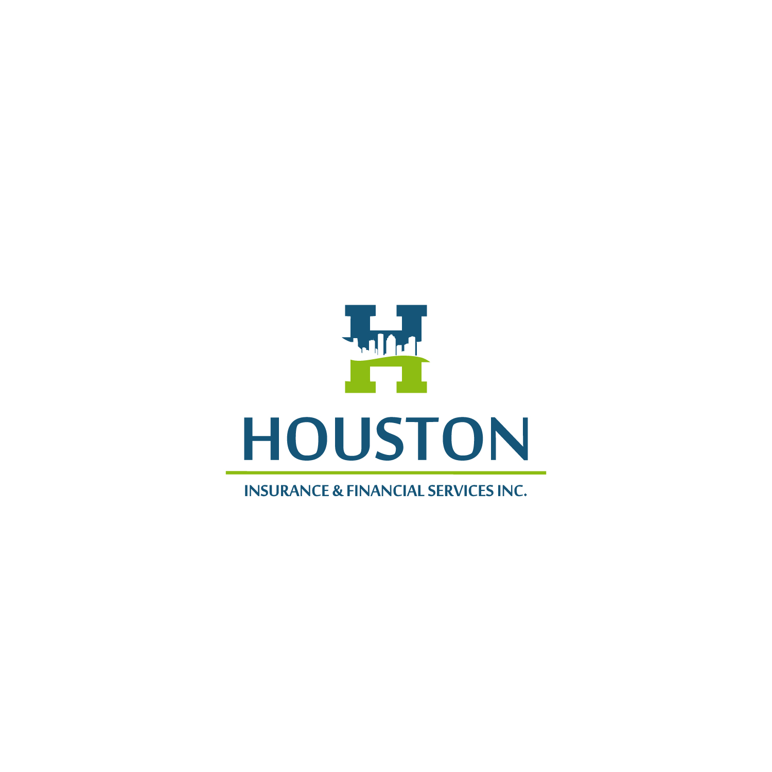 Logo Design by NEX for Houston Insurance & Financial Services Inc. | Design #17166267