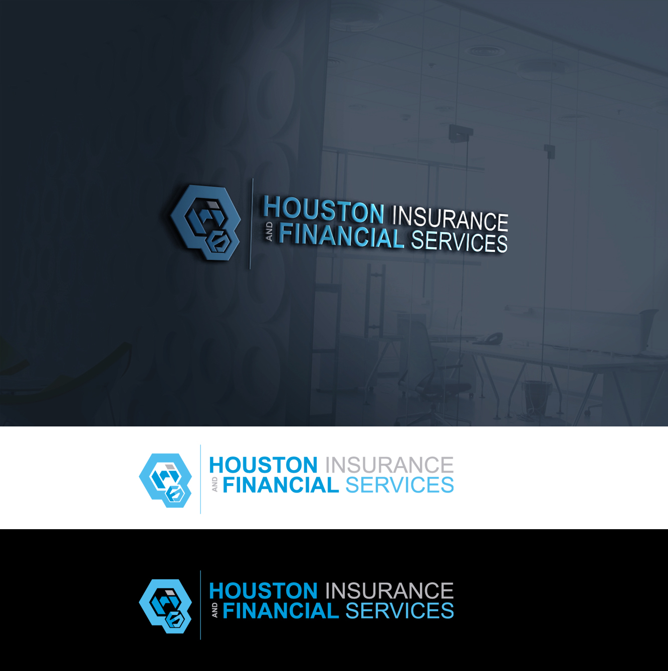 Logo Design by opieq for Houston Insurance & Financial Services Inc. | Design #17176422