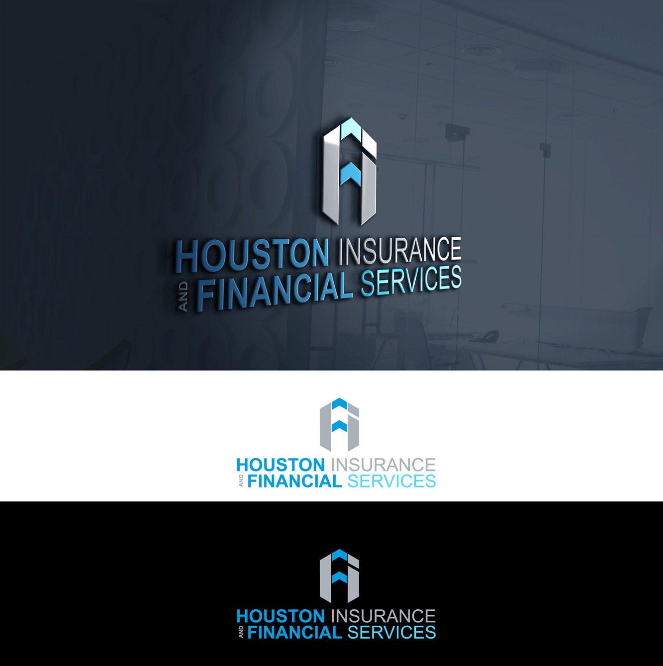 Logo Design by opieq for Houston Insurance & Financial Services Inc. | Design #17728338