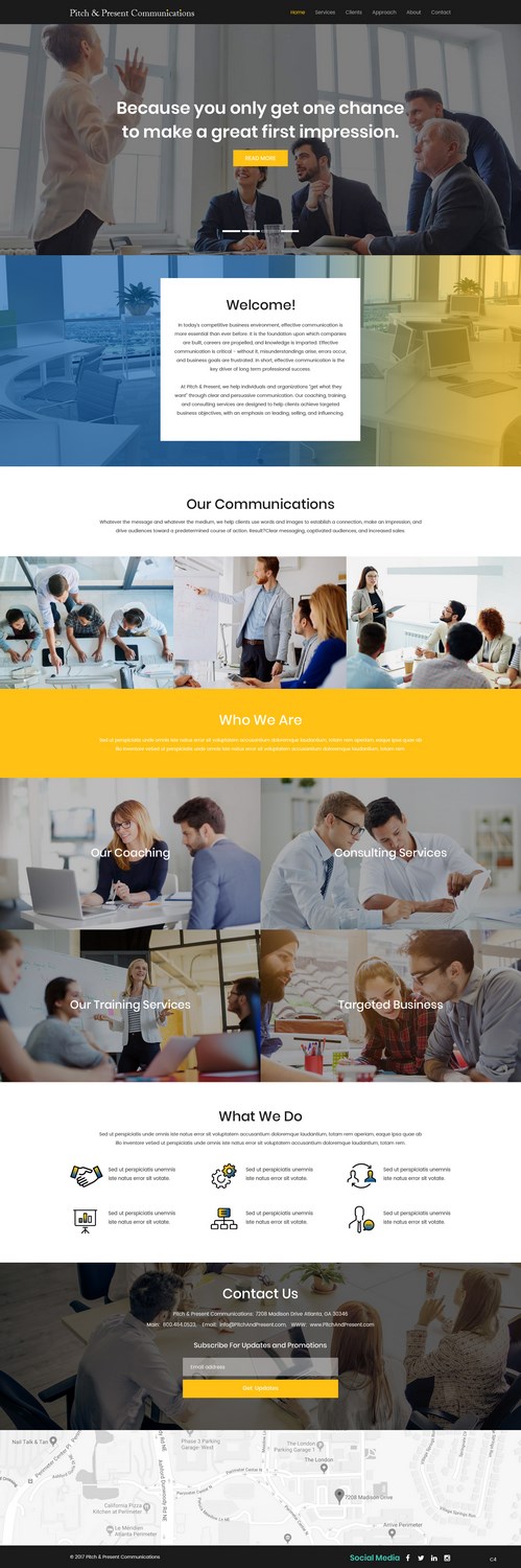 Web Design by pb for this project | Design #17188088