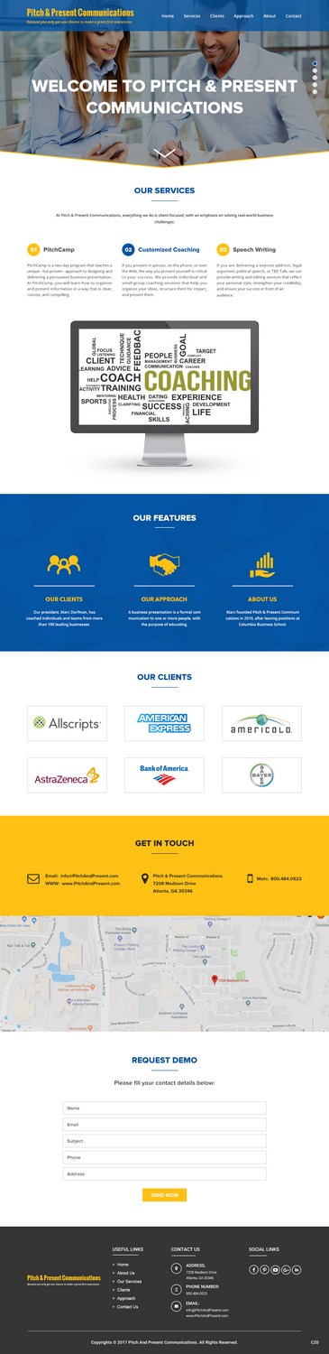 Web Design by pb for this project | Design #17188092