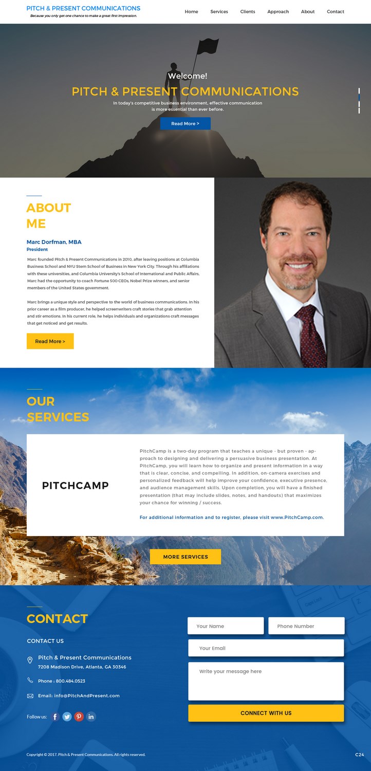 Web Design by pb for this project | Design #17188094