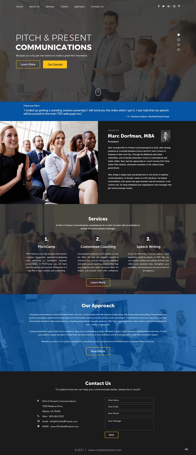 Web Design by pb for this project | Design #17188099