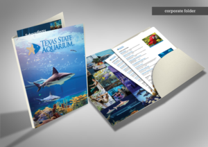 Aquarium Folder | Schreibwaren-Design von Kristina Andonoff