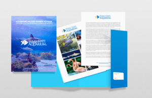 Aquarium Folder | Schreibwaren-Design von Sarah Mathews