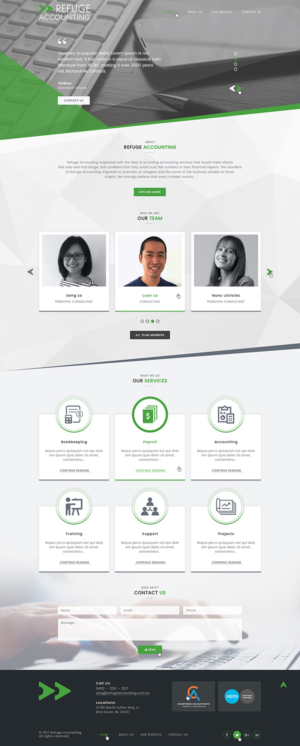 Wordpress Design by Ved Web Services