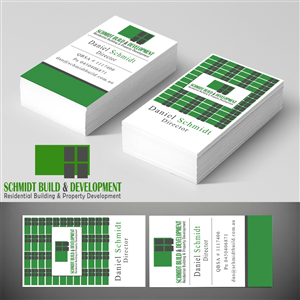 House Builder and Property Development Card Design and Logo | Diseño de Tarjeta de Presentación por Harshan
