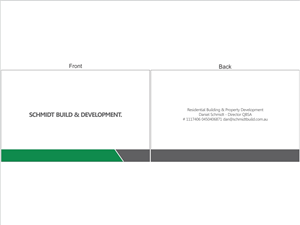 House Builder and Property Development Card Design and Logo | Diseño de Tarjeta de Presentación por Purple Studio