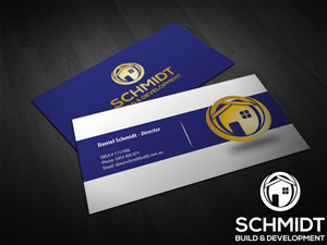 Business Card Design by S22design for Schmidt Build & Development | Design: #2708123