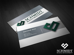 Business Card Design by S2design for Schmidt Build & Development | Design #2722609