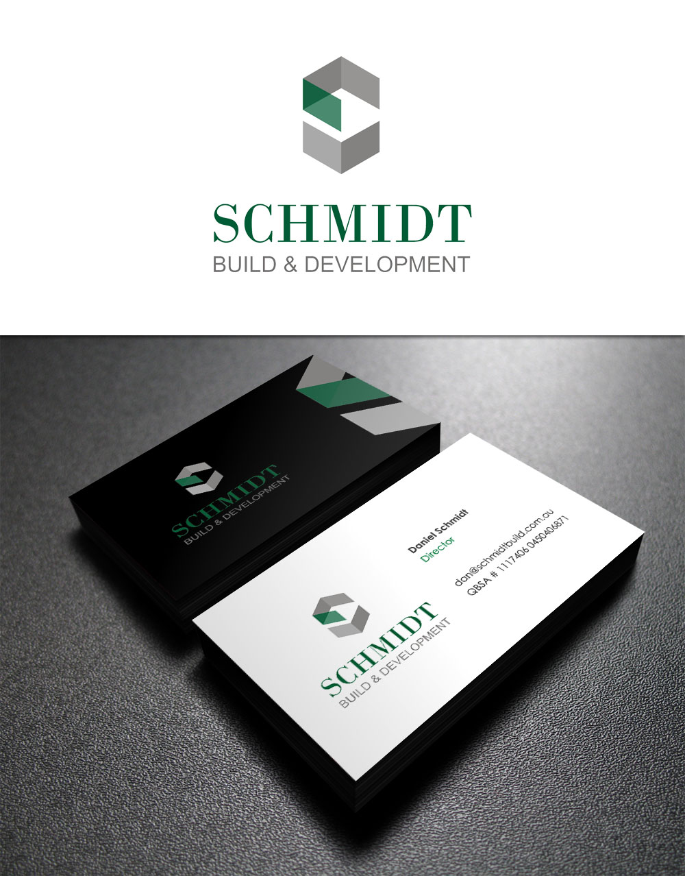 Business Card Design by Eggo May P for Schmidt Build & Development | Design #2703290