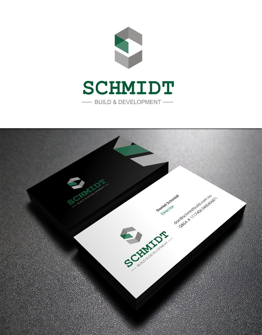 Business Card Design by Eggo May P for Schmidt Build & Development | Design #2703327