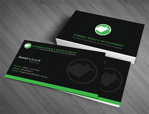 Business Card Design by  Artman for Schmidt Build & Development | Design: #2748283