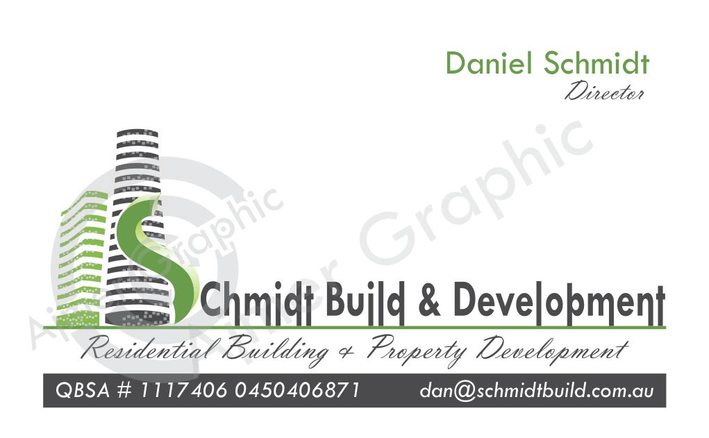 Business Card Design by Rupesh 3 for Schmidt Build & Development | Design #2725217