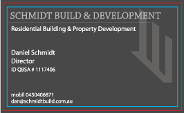 Business Card Design by lana for Schmidt Build & Development | Design #2748760
