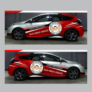 Car Wrap Design by monstersox