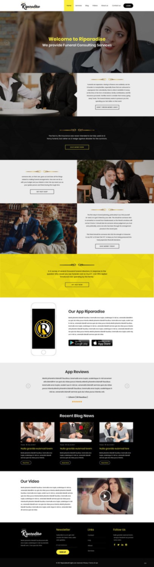 Diseño Wordpress por pb para Riparadise | Diseño: #17263929
