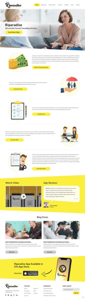 Diseño Wordpress por pb para Riparadise | Diseño: #17272208