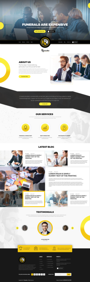 WordPress-Design von Impressive Solutions für Riparadise | Design: #17270553